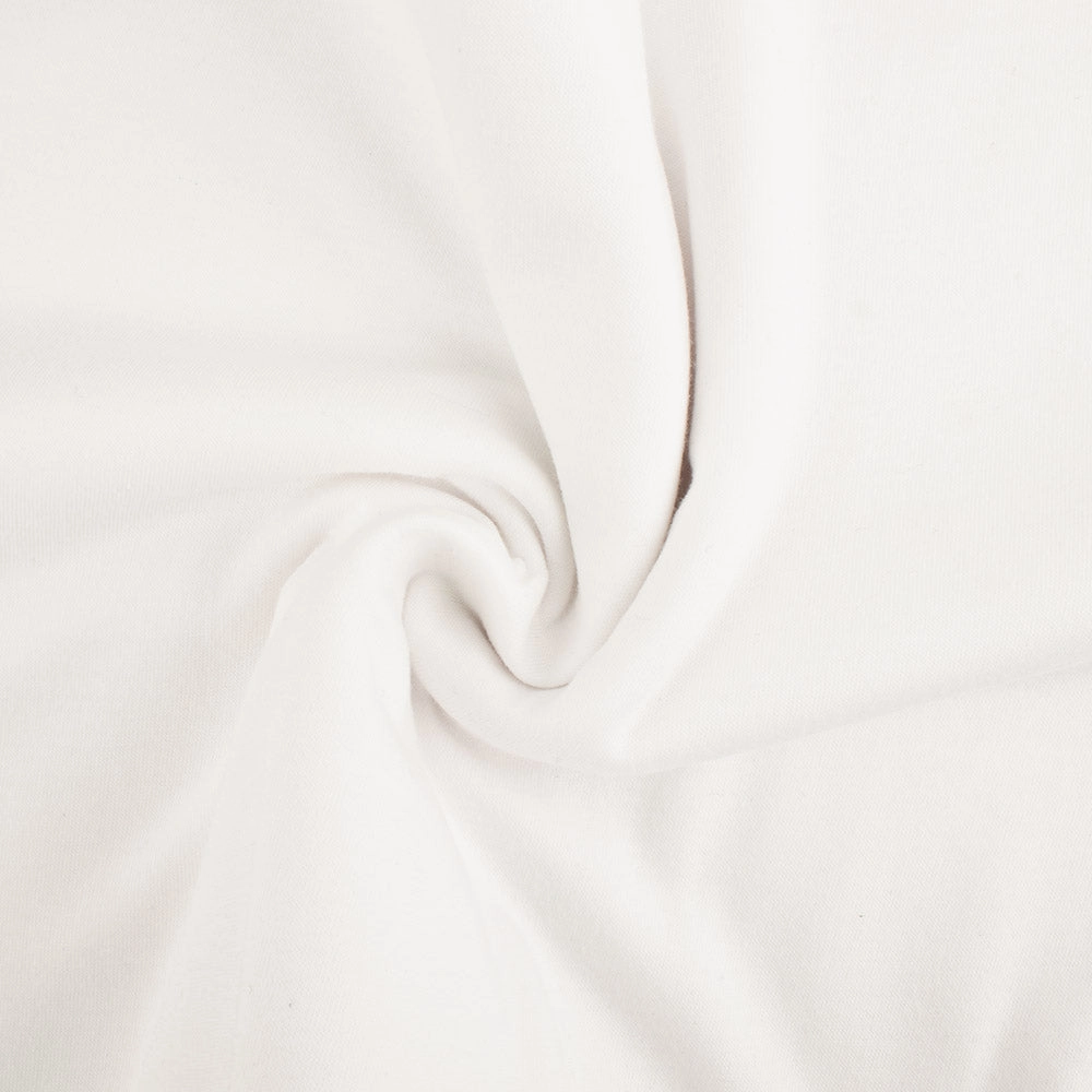 8oz Cotton Jersey - White
