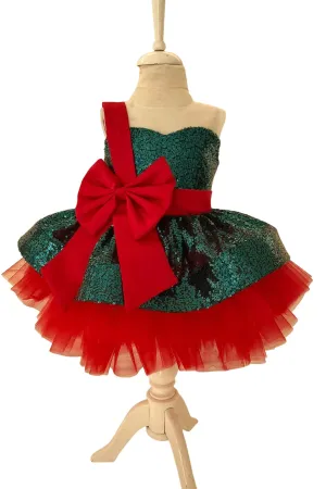 Allison Green Party Dress