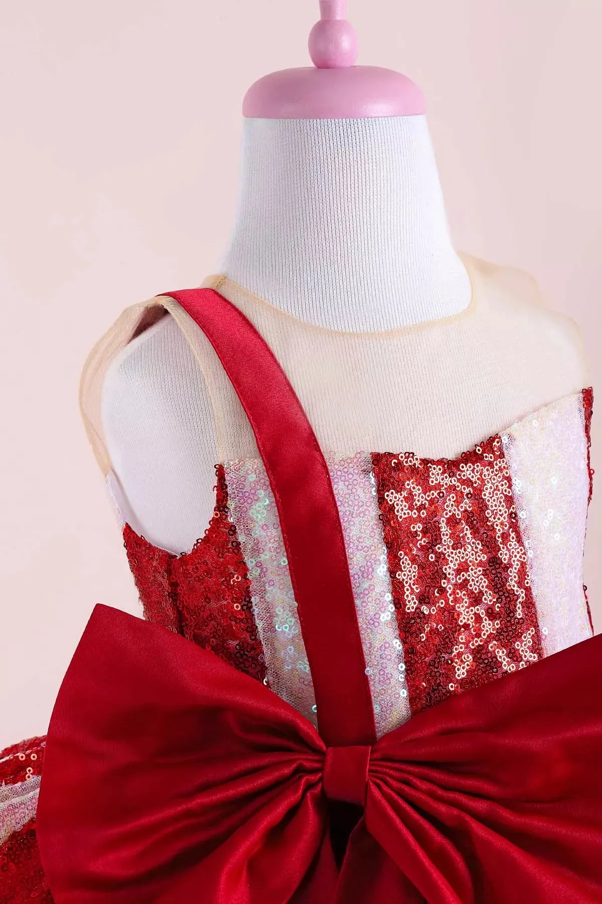Allison Red Party Dress