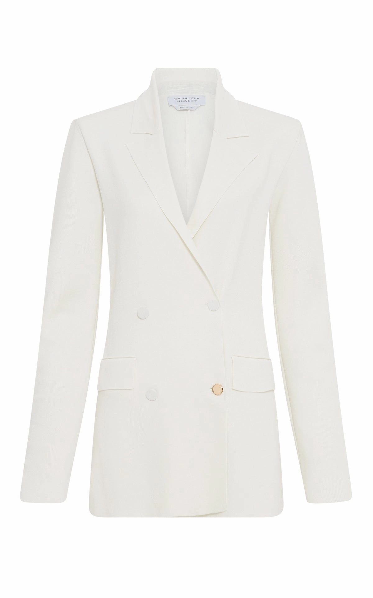 Aphaia Knit Jacket in Ivory Silk