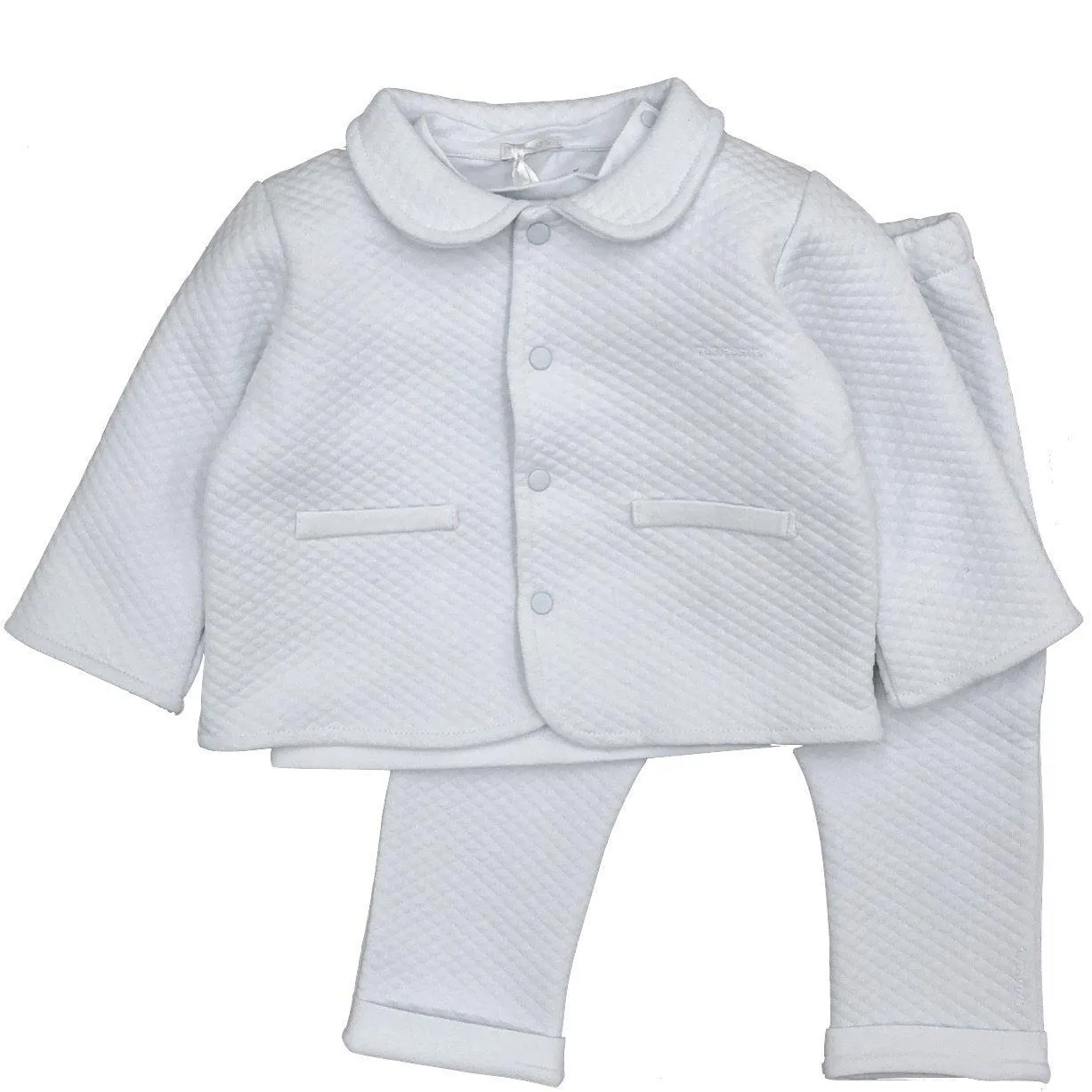 Baby Boys 3 Piece Waffle Set