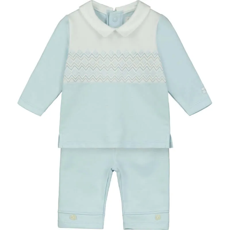 Baby Boys Blue Elijah Set