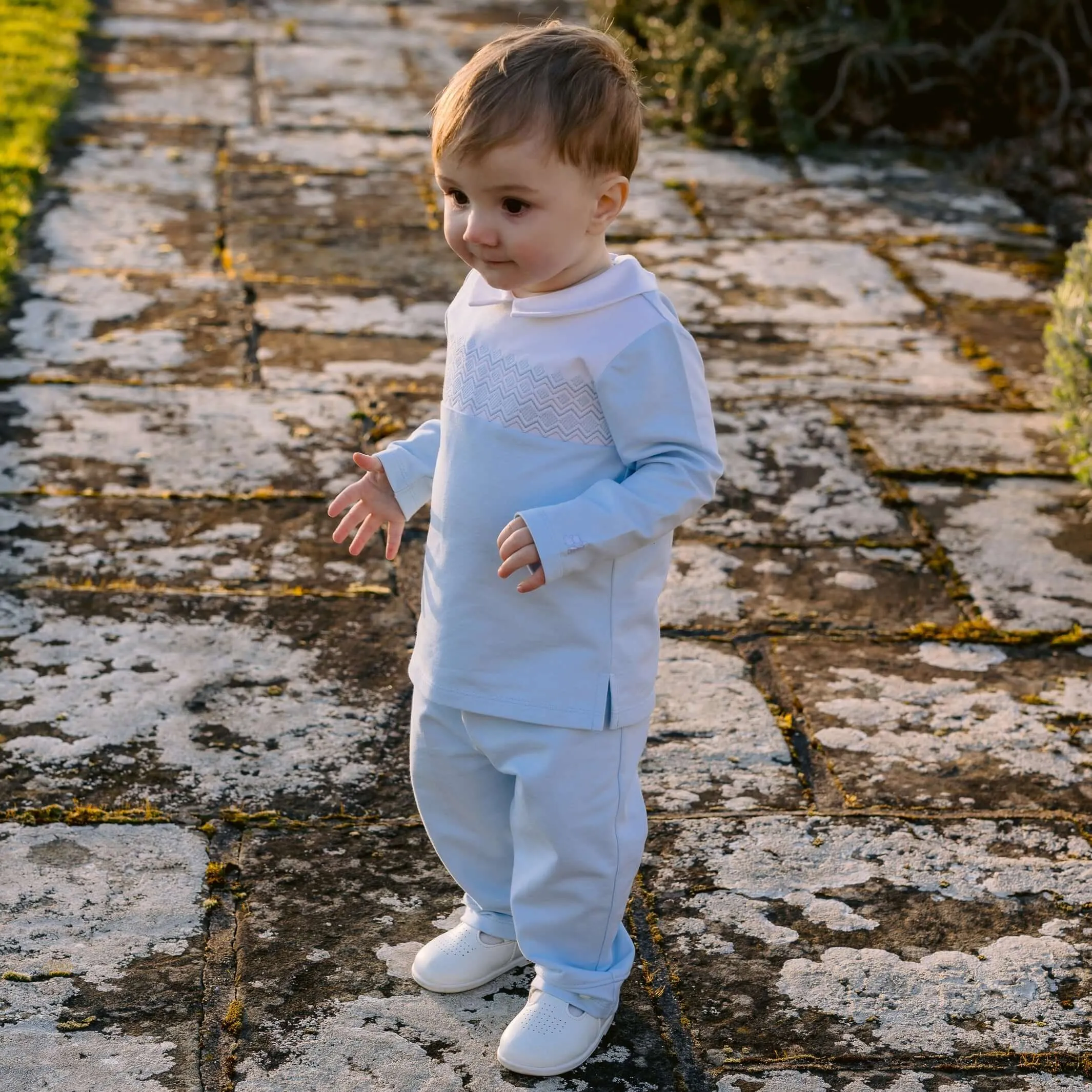 Baby Boys Blue Elijah Set