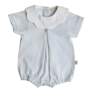 Baby Boys Blue Romper
