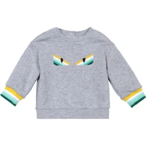 Baby Boys Grey Eyes Sweatshirt