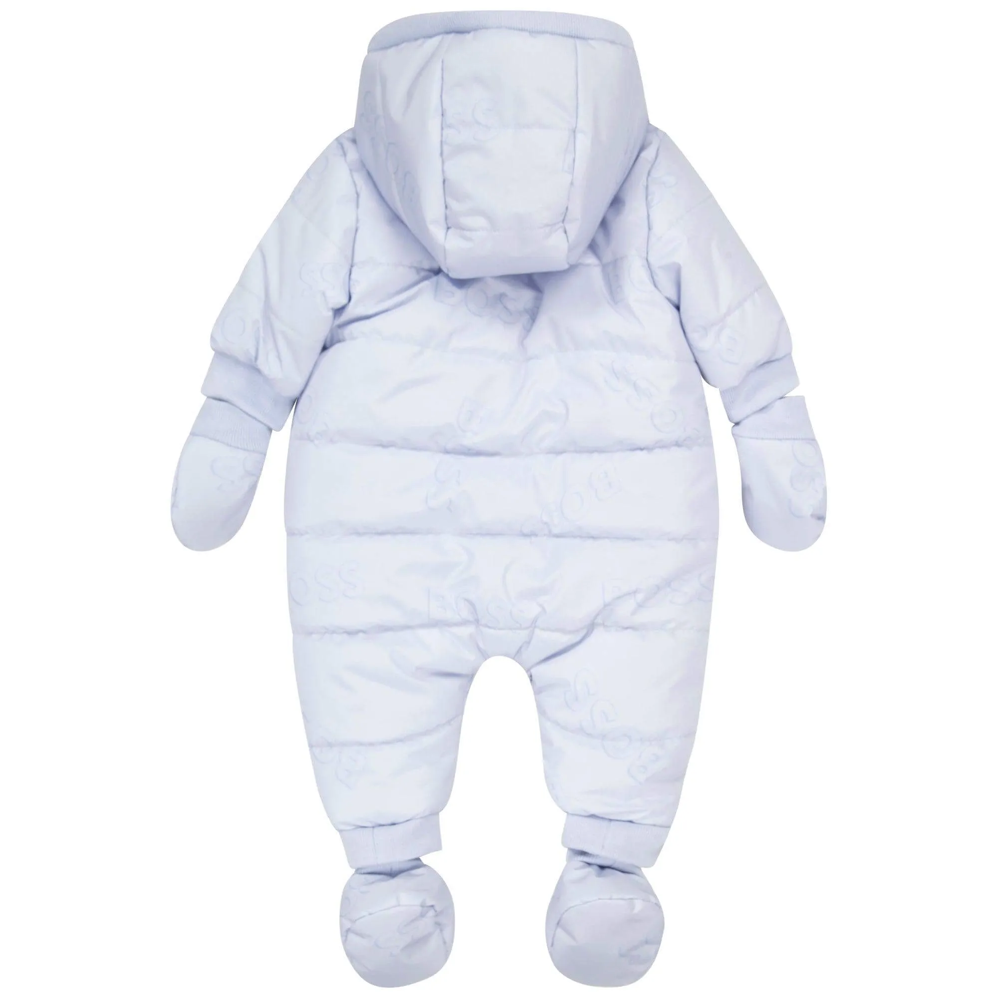 Baby Boys Pale Blue Snowsuit