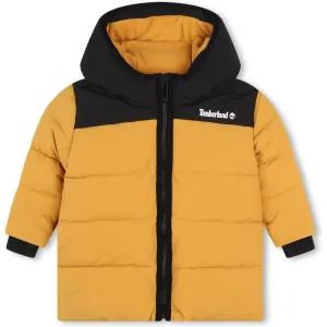 Baby Boys Yellow Puffer Coat
