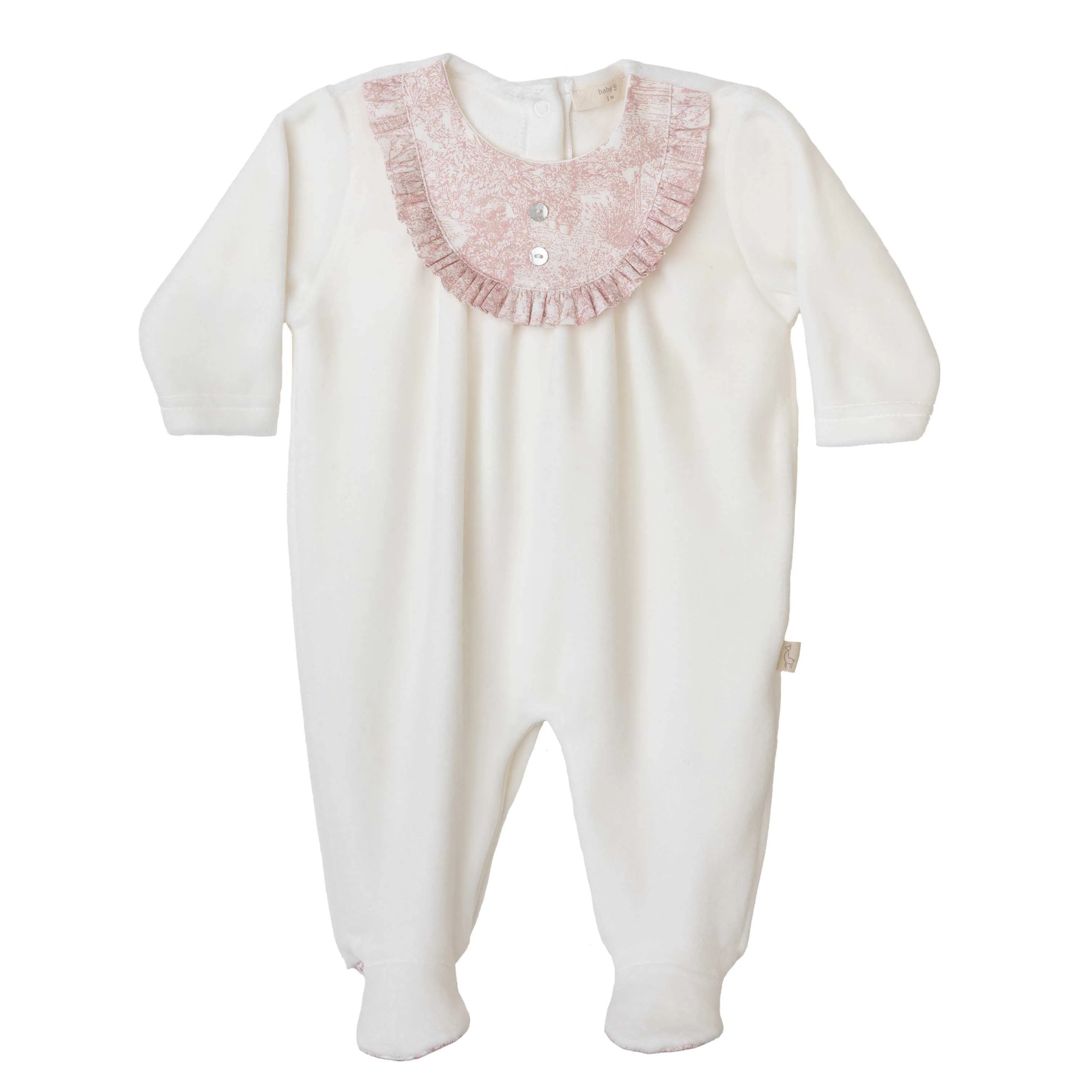 Baby Girls Aurora Ivory Cotton Babygrow Gift Set