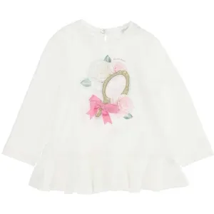 Baby Girls Cream Aristocat Tunic