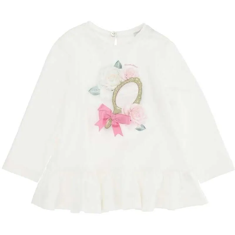 Baby Girls Cream Aristocat Tunic