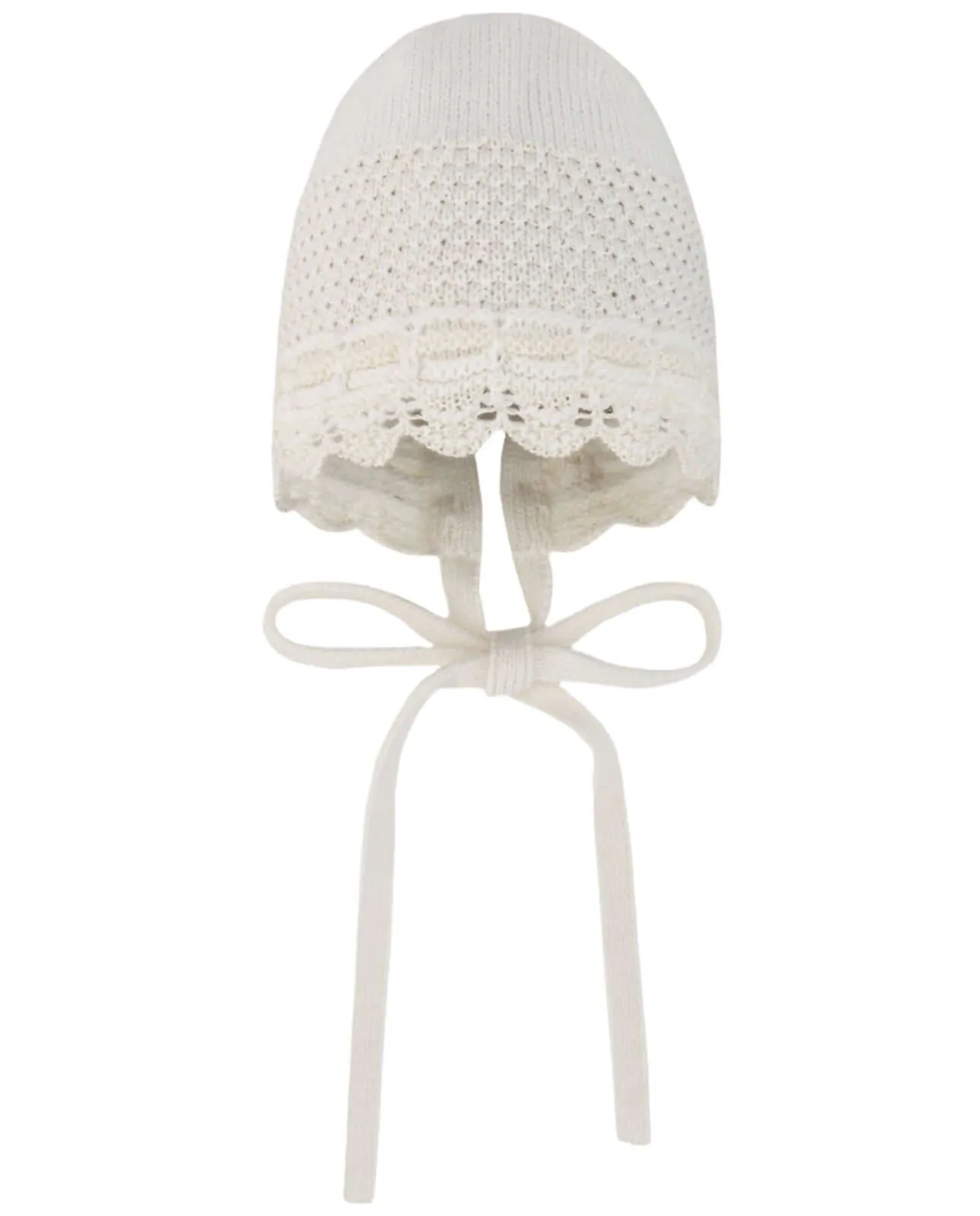 Baby Girls Cream Bonnet