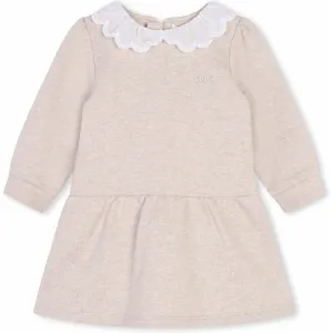 Baby Girls Organic Beige Dress