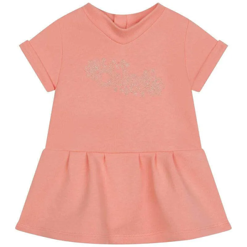 Baby Girls Peach Dress