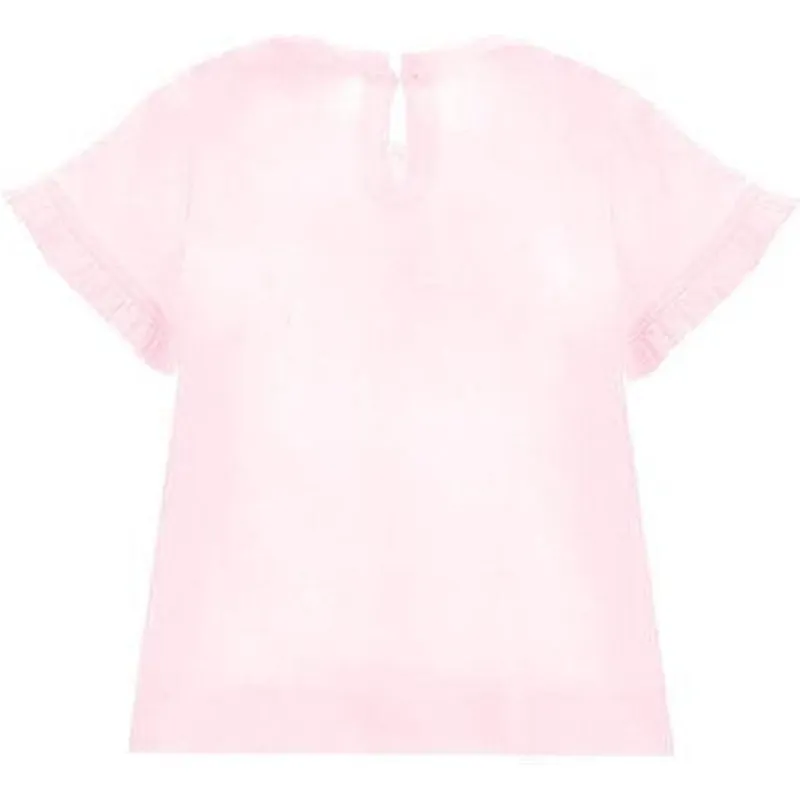 Baby Girls Pink Bear T-Shirt