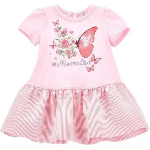 Baby Girls Pink Butterfly Dress