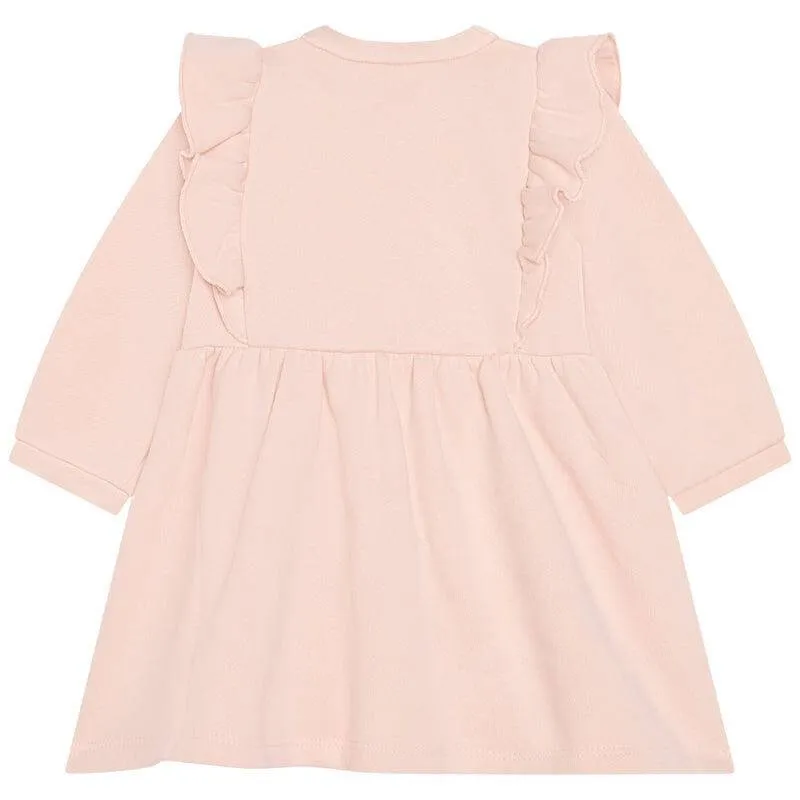 Baby Girls Pink Flounce Dress