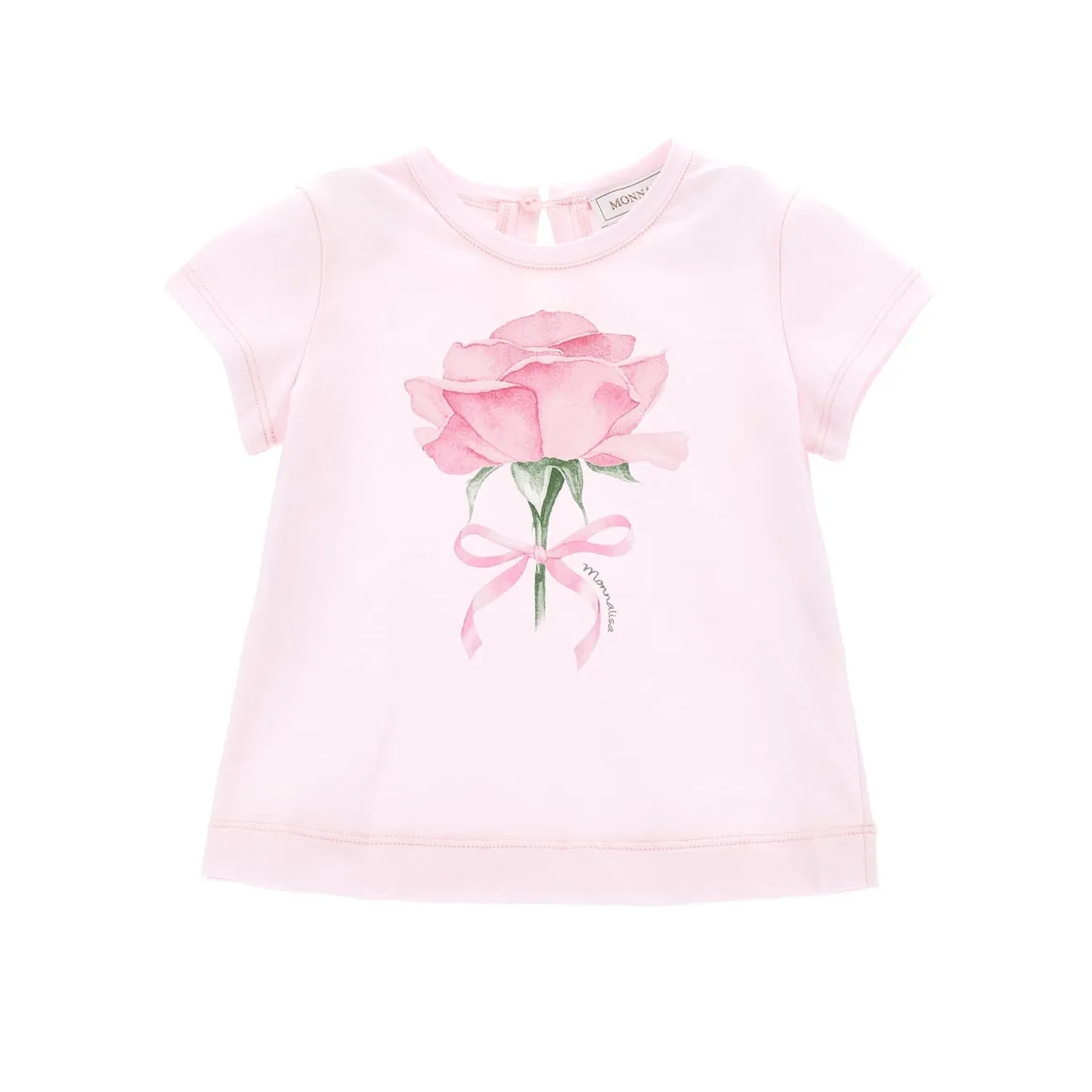 Baby Girls Pink Flower T-Shirt