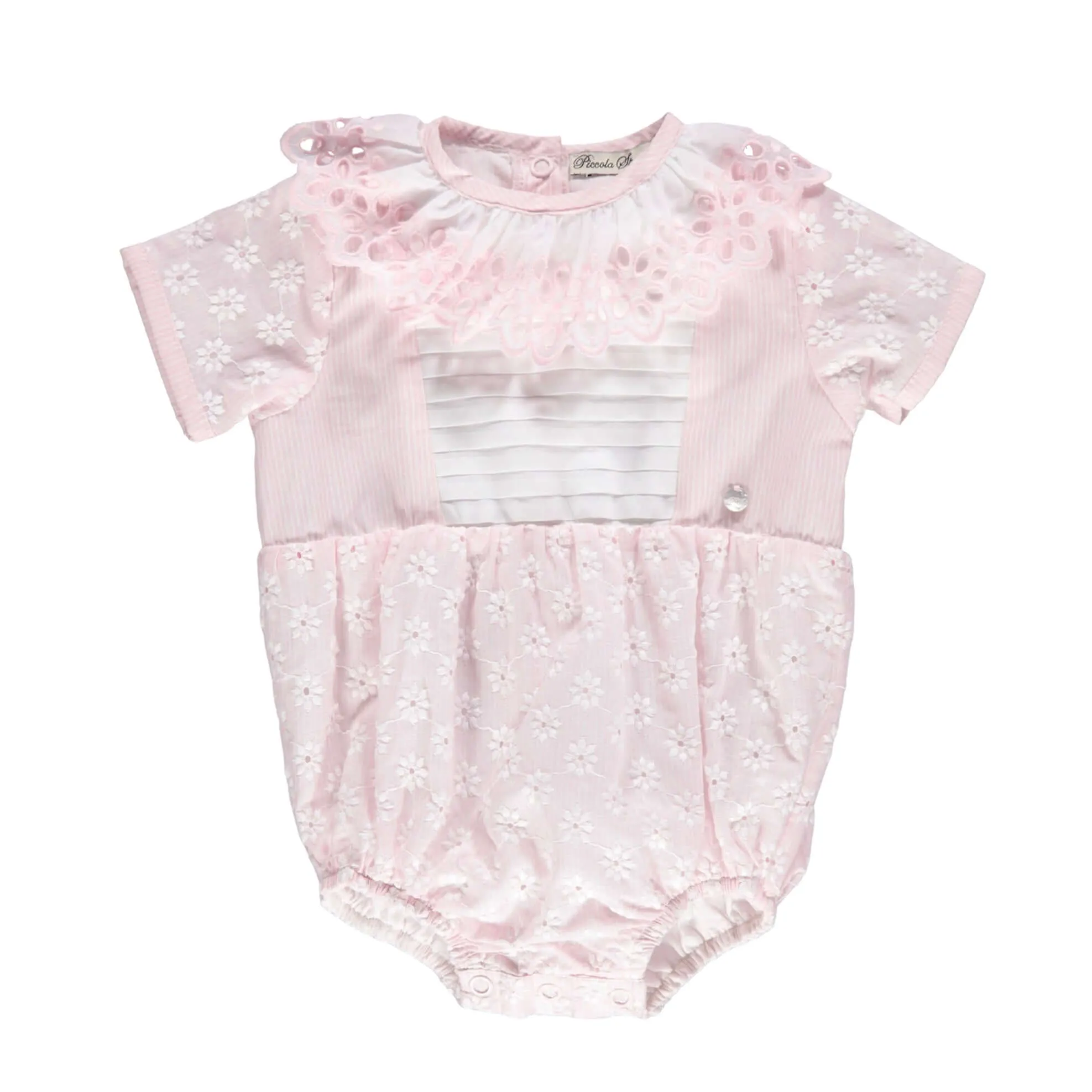 Baby Girls Pink Romper