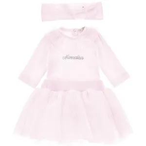 Baby Girls Pink Tulle Skirt Set