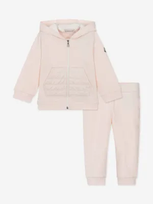 Baby Girls Pocket Tracksuit in Pink