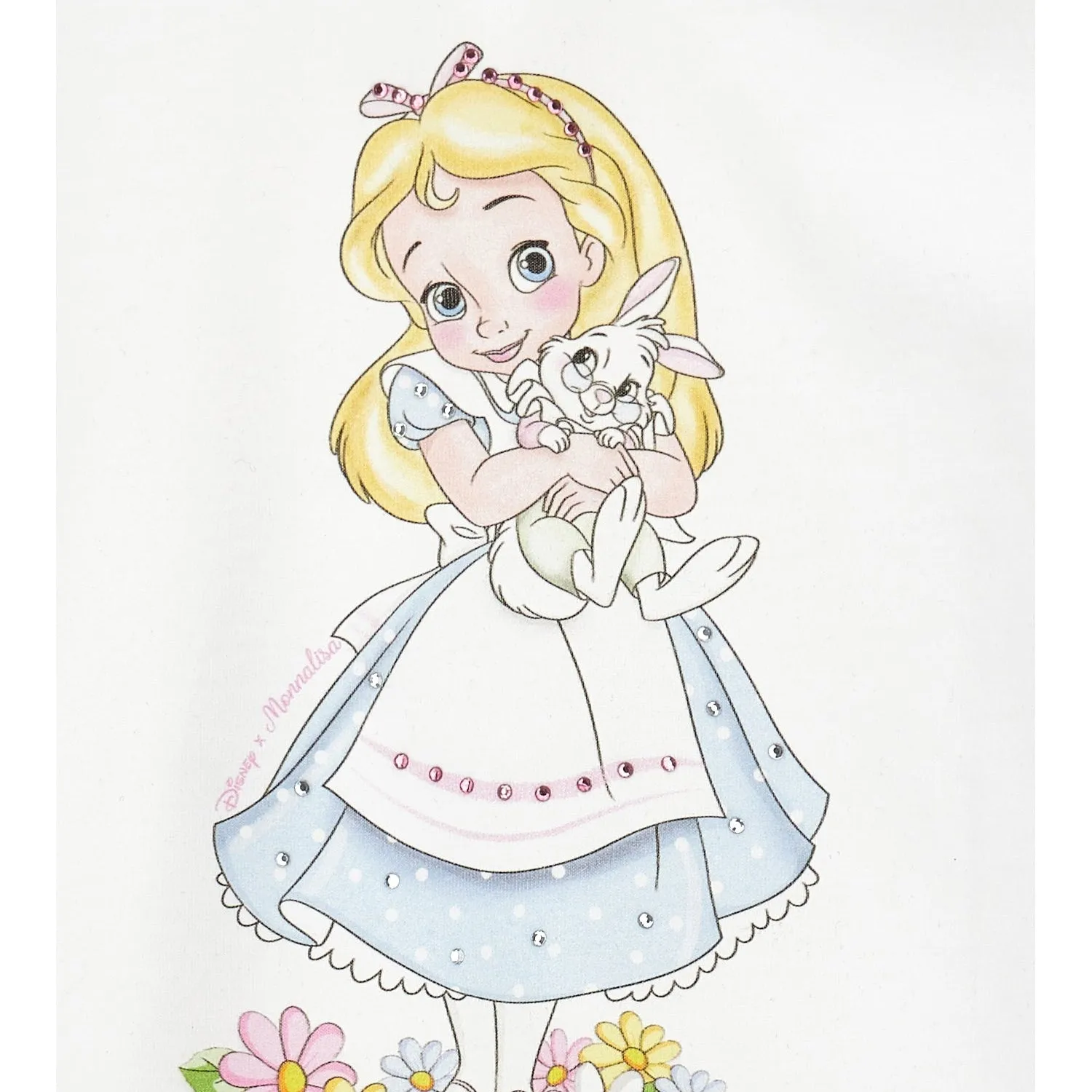 Baby Girls White Cinderella T-Shirt