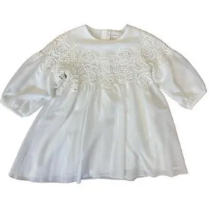 Baby Girls White Couture Dress