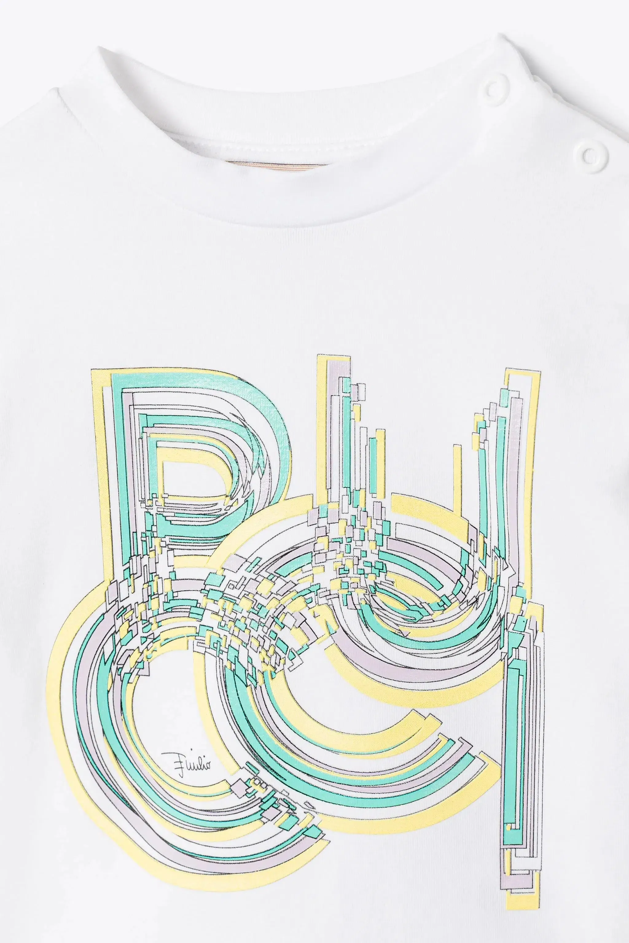Baby Girls White Esploso T-Shirt