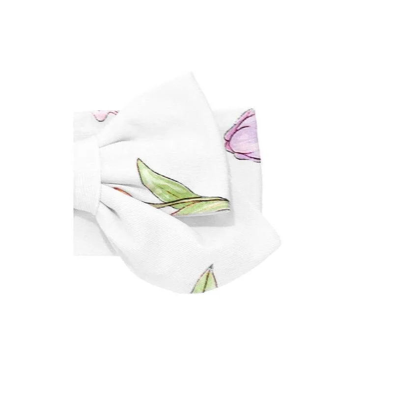 Baby Girls White Tulip Headband
