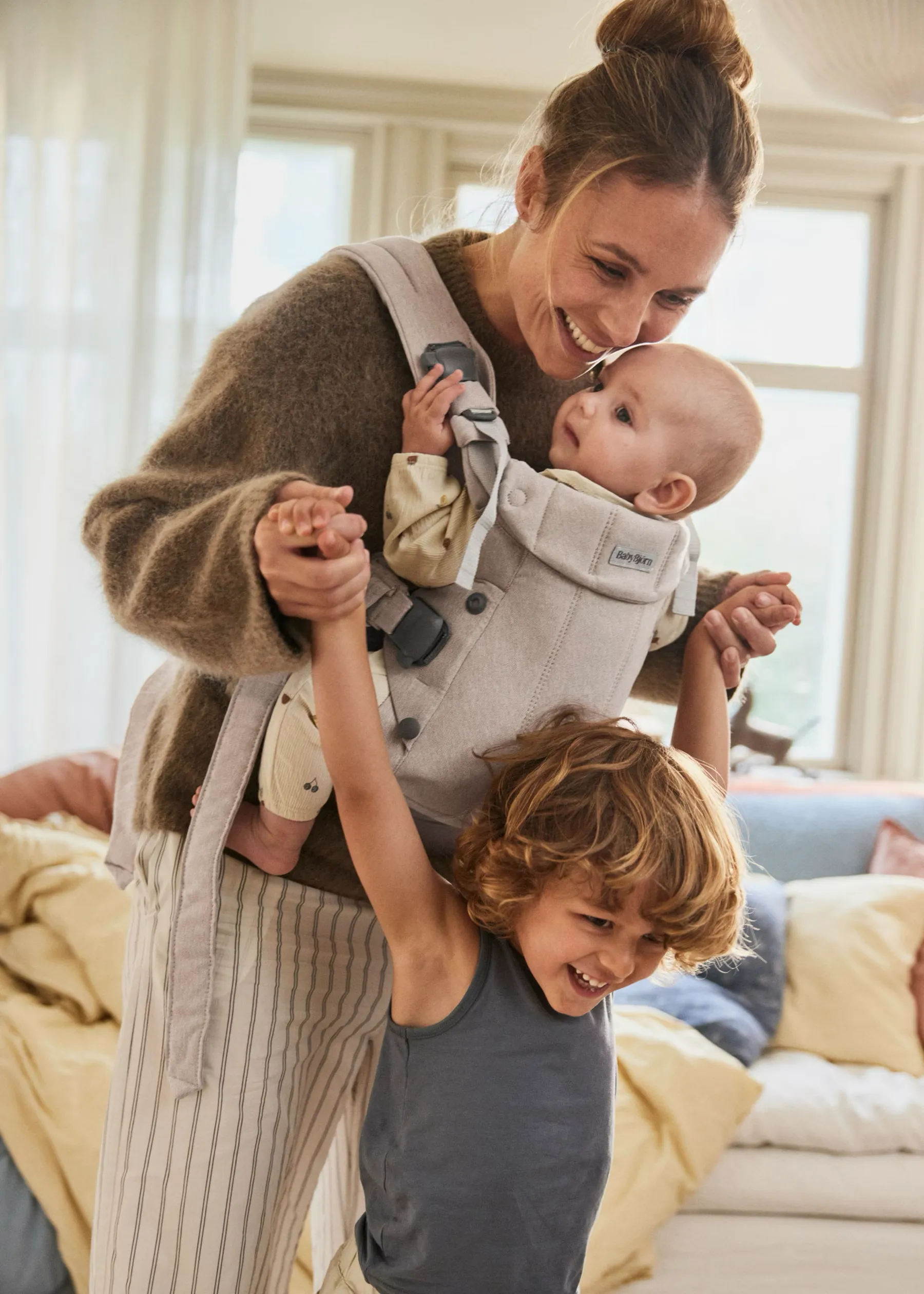 BabyBjorn, Baby Carrier Harmony, Woven Mélange