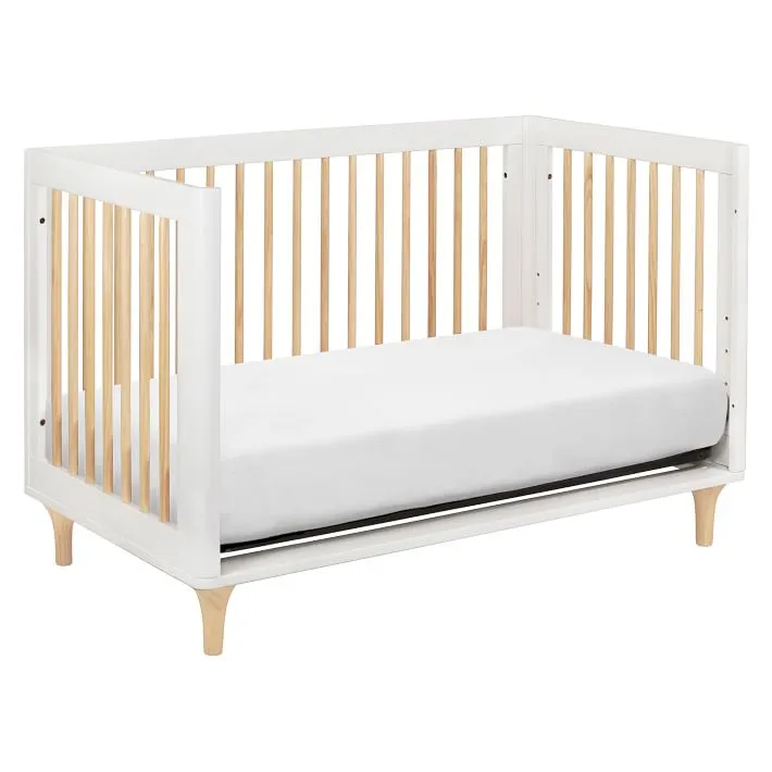 Babyletto-Lolly 3 in 1 Crib-White/Natural
