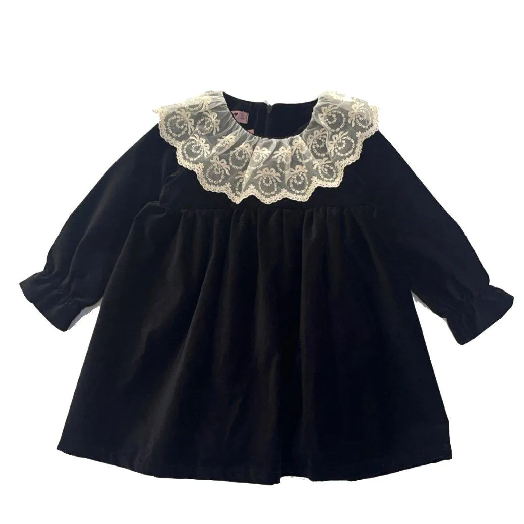 Black Velvet Dress