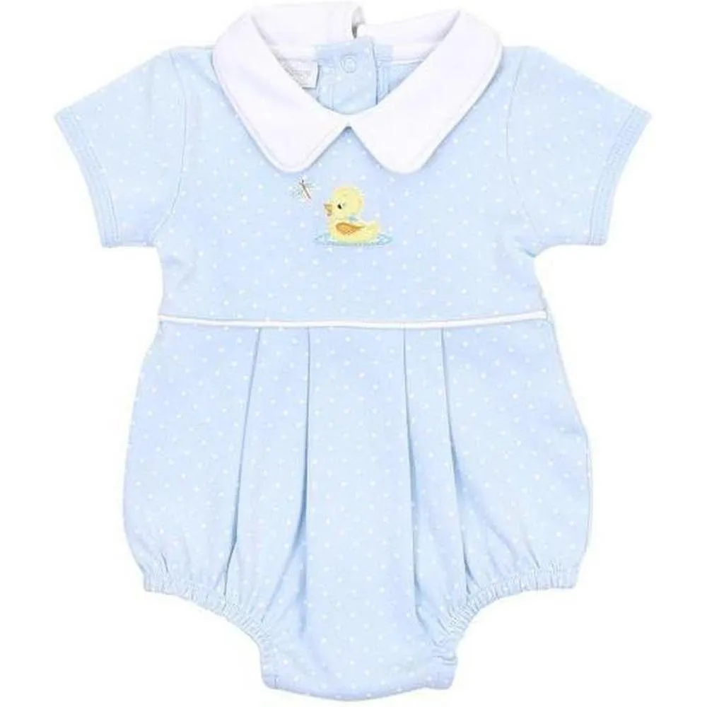 Blue Ducky Romper