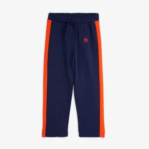 Blue Panel Sweatpants