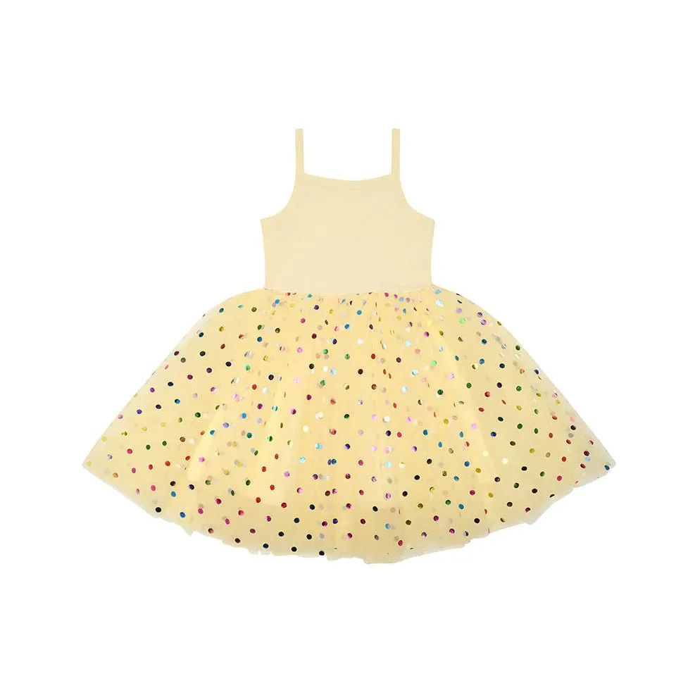 Bob & Blossom: Lemon Spot Tutu Dress