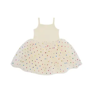 Bob & Blossom: Vanilla Spot Dress