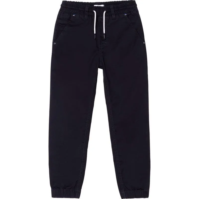 Boys Black Joggers