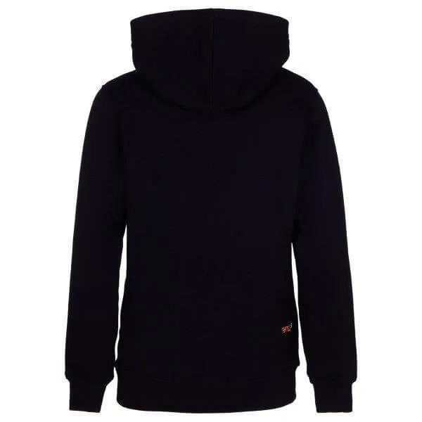 Boys Black Multi Coloured Lightning Bolt Hoodie