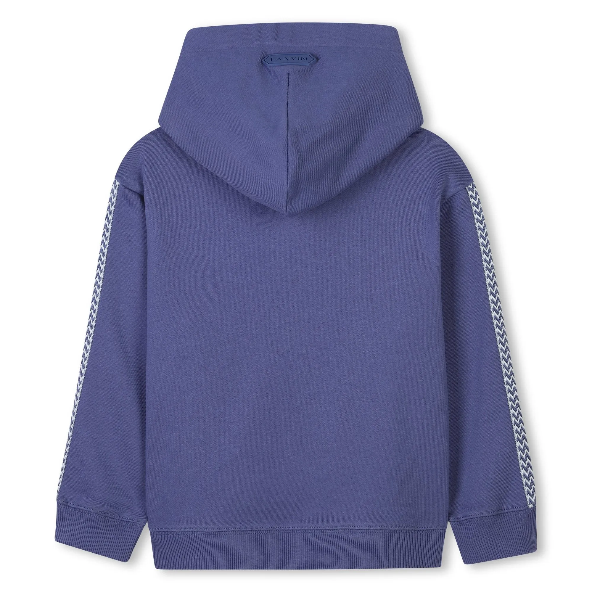Boys Blue Logo Hooded Sweatshirt