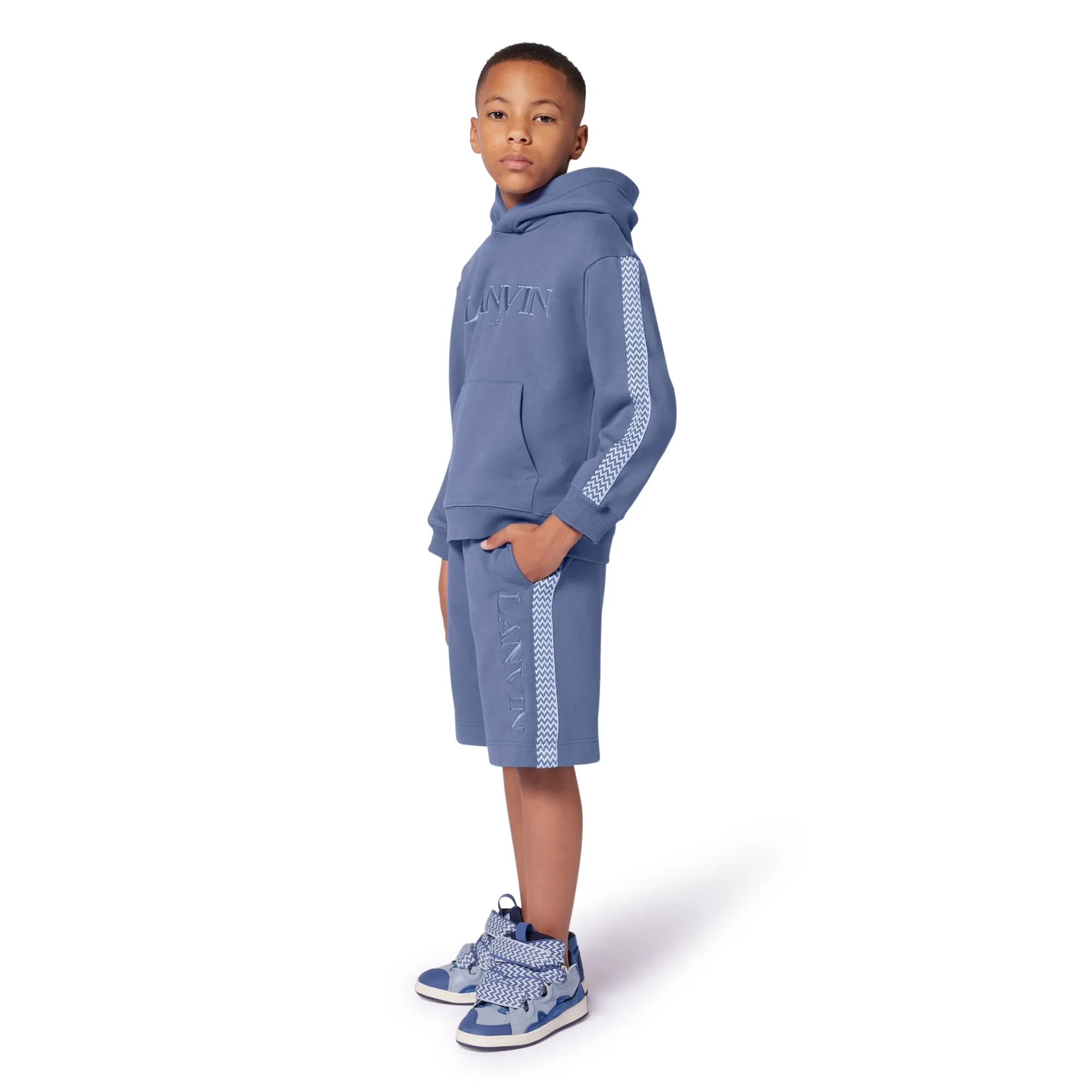 Boys Blue Logo Shorts