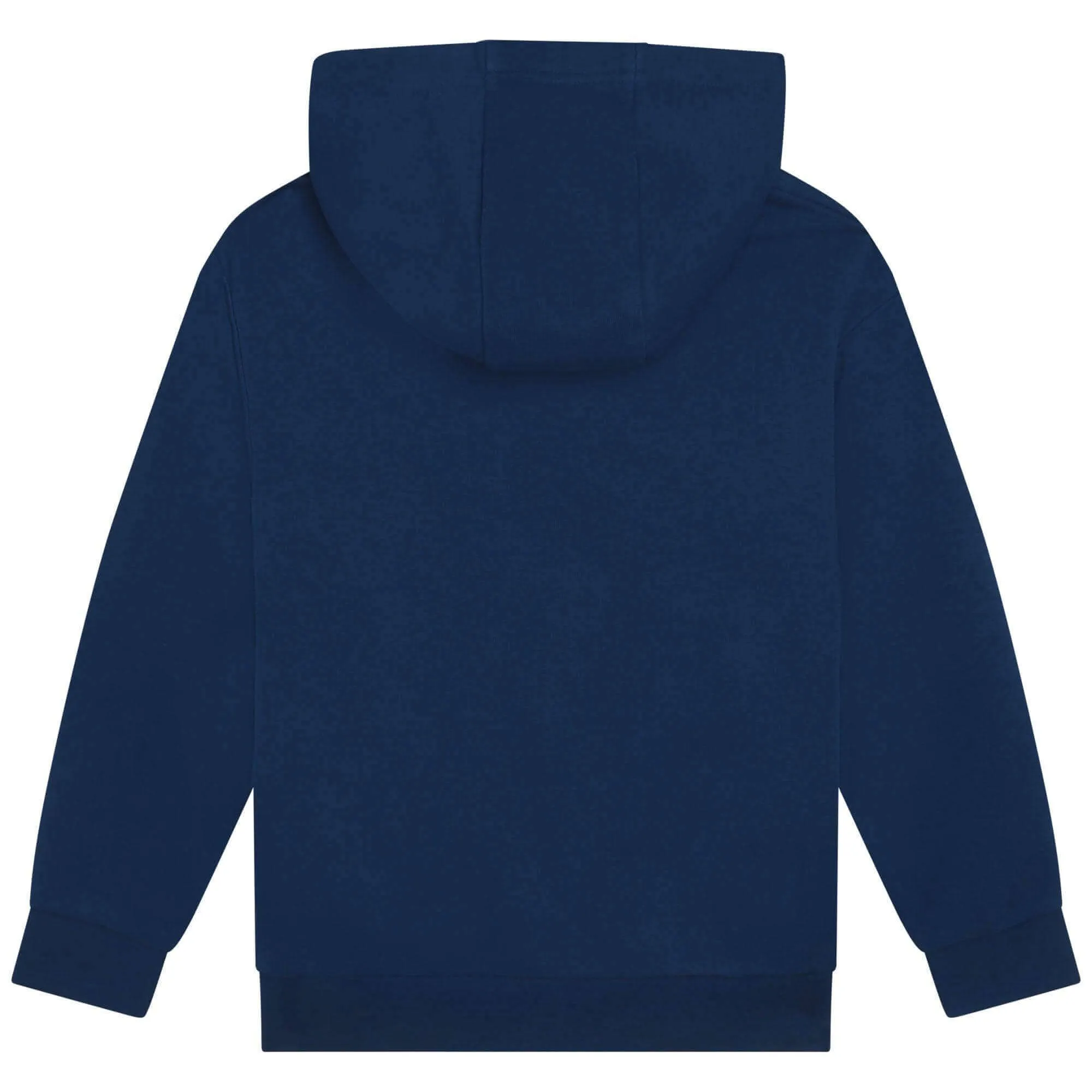 Boys Blue Logo Zip Up Hoodie