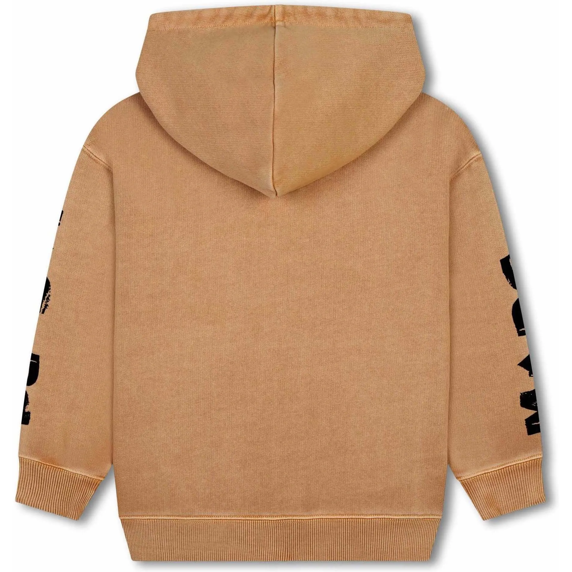 Boys Brown Zip Up Cardigan