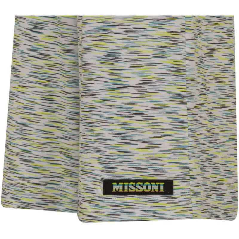 Boys Green Striped Cotton Shorts