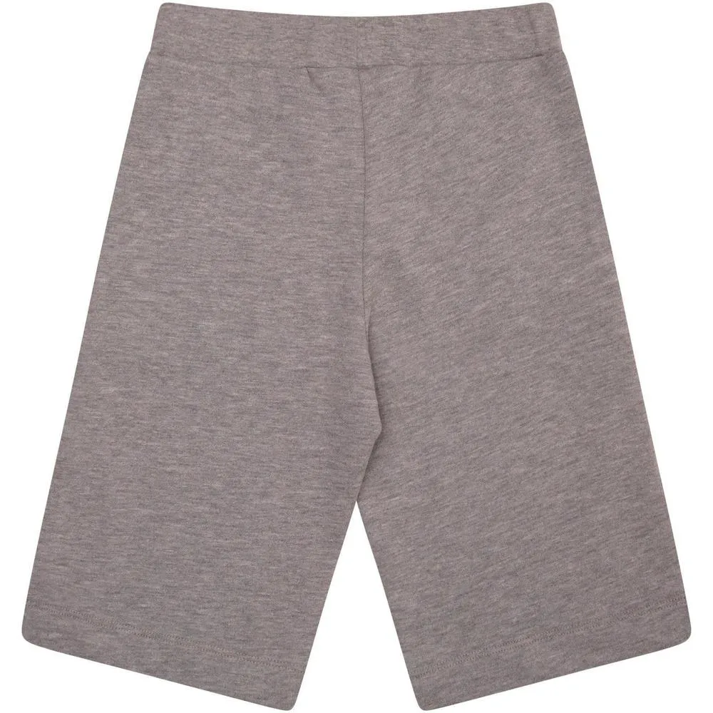 Boys Grey & Blue Bermuda Shorts