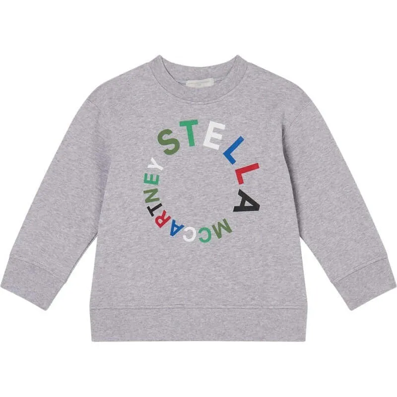 Boys Grey Organic Cotton Sweatshirt
