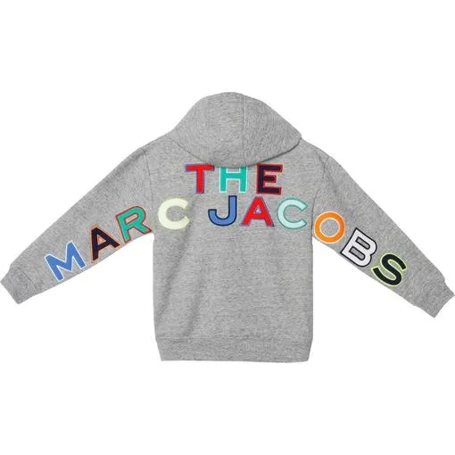 Boys Grey Zip-Up Jacket
