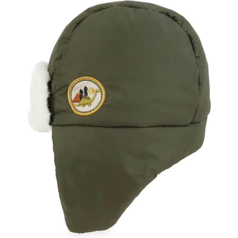 Boys Khaki Chapka