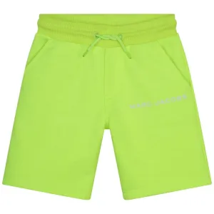 Boys Lime Green Bermuda Shorts