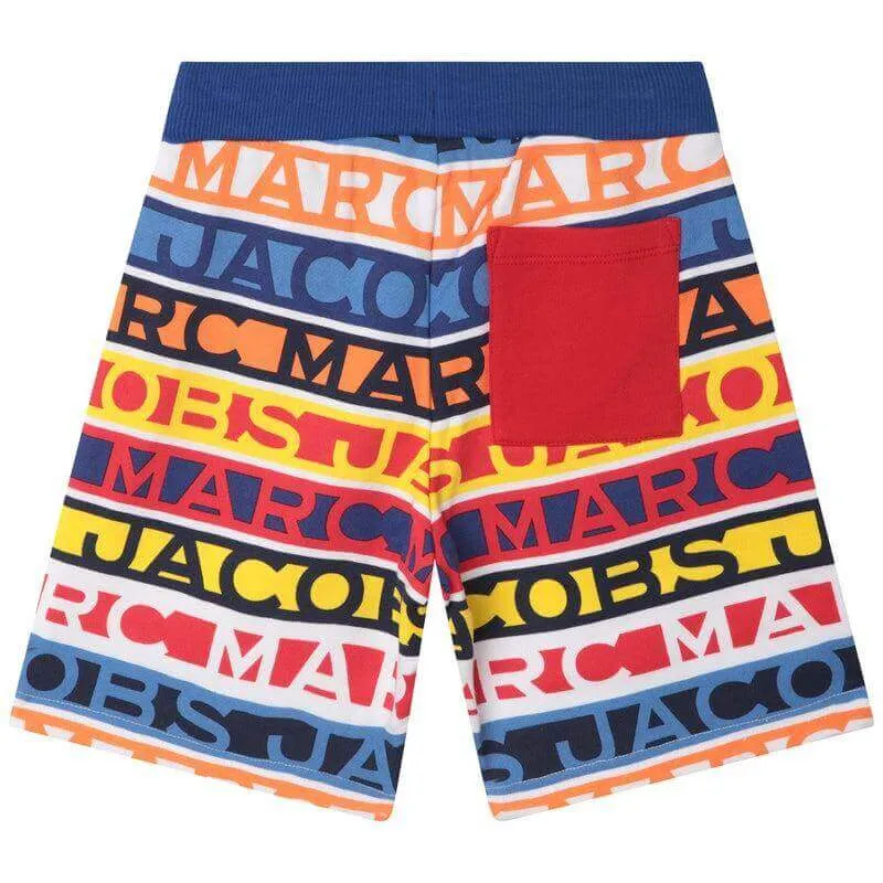Boys Multicoloured Logo Shorts