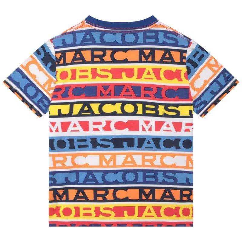 Boys Multicoloured Logo T-shirt
