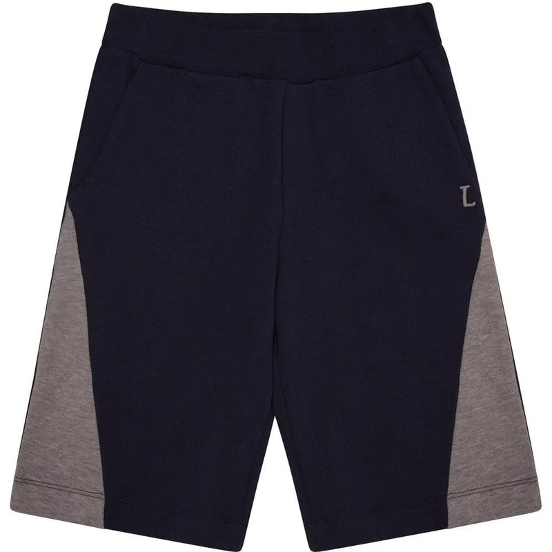Boys Navy Bermuda Shorts